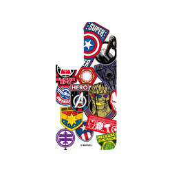 犀牛盾SolidSuit (MagSafe 兼容)手機殼 - Samsung Galaxy S24 FE - 【聯名設計款】 - 迪士尼-漫威 Marvel - 漫威英雄-貼紙系列
