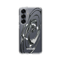 犀牛盾Clear (MagSafe 兼容)防摔背蓋手機殼 - Samsung Galaxy S25 - 【聯名設計款】 - WISDOM - RIPPLE