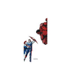 犀牛盾SolidSuit手機殼 - 紅米 Note 10 Pro 4G (Global) - 【聯名設計款】 - 迪士尼-漫威 Marvel - 漫威系列 - 美國隊長 – 翱翔天際