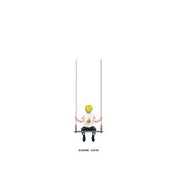 iPhone 17 Pro Max Clear (MagSafe 兼容 & 相機按鈕) 火影忍者疾風傳 鳴人-鞦韆