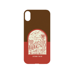 iPhone XS Mod NX Backplate  KID 夜宿露營KID