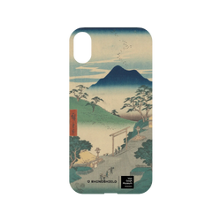 犀牛盾Mod NX手機殼 - iPhone XR - 【聯名設計款】 - 梵谷博物館 - 浮世繪系列東海道五十三次名所圖會 - 歌川廣重