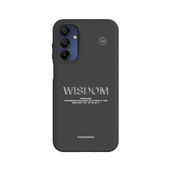 Samsung Galaxy A15 (5G) 犀牛盾SolidSuit (MagSafe 兼容)聯名設計款防摔背蓋手機殼 WISDOM - WISESILVER