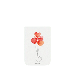 iPhone 18 Pro Clear Case（MagSafe 兼容 & 相機按鈕）  爽爽貓 by SECOND 愛心氣球