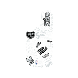 犀牛盾SolidSuit手機殼 - Samsung Galaxy S25 - 【聯名設計款】 - NBA - 塗鴉系列-聖安東尼奧馬刺 San Antonio Spurs - Graffiti