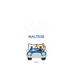 iPhone Air Clear Case（相機按鈕）  線條小狗 Gogo 狗！開車出去玩