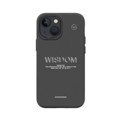 犀牛盾SolidSuit手機殼 - iPhone 13 mini - 【聯名設計款】 - WISDOM - WISESILVER