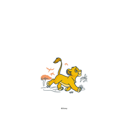 犀牛盾Clear Case防摔背蓋手機殼 - iPhone 12 Pro Max - 【聯名設計款】 - Disney - Lion King 迪士尼-獅子王 - 辛巴成長中