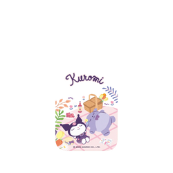 犀牛盾Clear（相機按鈕）防摔背蓋手機殼 - iPhone 16 - 【聯名設計款】 - 三麗鷗-酷洛米 Kuromi - 一起去野餐