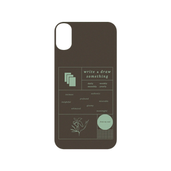 犀牛盾SolidSuit手機殼 - iPhone XR - 【聯名設計款】 - No Reason - write&draw something