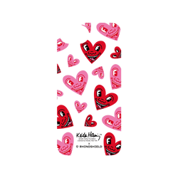 犀牛盾Clear 防摔背蓋手機殼 - iPhone 17e - 【聯名設計款】 - Keith Haring - Smiling Heart