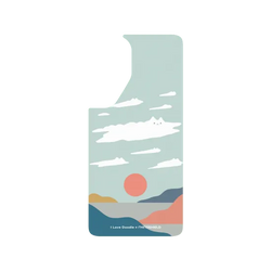 Samsung Galaxy S26 FE 犀牛盾SolidX (MagSafe 兼容)聯名設計款防摔背蓋手機殼 I Love Doodle - Cat Landscape - Cloud 貓咪雲