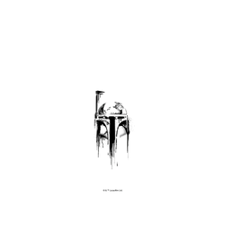 犀牛盾Mod NX手機殼 - iPhone 15 Plus - 【聯名設計款】 - 迪士尼-星際大戰 Star Wars - 波巴費特-噴漆黑
