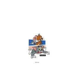 Galaxy A57 Clear  湯姆貓與傑利鼠 Tom and Jerry - 驚呆表情包