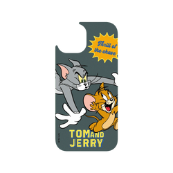 iPhone 15 Clear Case (MagSafe 兼容)  Tom and Jerry 你跑我追