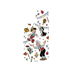 犀牛盾NX系列背板 - iPhone 16 - 【聯名設計款】 - 迪士尼-經典系列 Disney Classics - 木偶奇遇記 - 角色集合