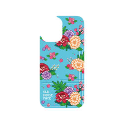 iPhone 16 Clear Case（相機按鈕）  老屋顏 像素花布