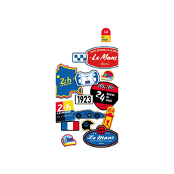 iPhone 16e SolidSuit (MagSafe 兼容)  24 Hours of Le Mans 24H - Stickers