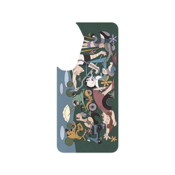 Galaxy S25 Plus Clear Case (MagSafe 兼容) Incrediville 怪奇事物所 公園裡的格爾尼卡