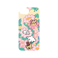iPhone 17e Clear  線條小狗 早安你好