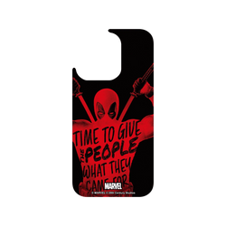 犀牛盾Clear Case防摔背蓋手機殼 - iPhone 14 Pro - 【聯名設計款】 - 迪士尼-漫威 Marvel - 死侍-It's Deadpool's Time