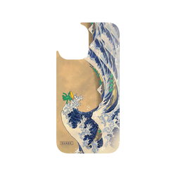 犀牛盾Clear Case（相機按鈕）防摔背蓋手機殼 - iPhone 16 - 【聯名設計款】 - 怪奇事物所 Incrediville - 海浪淘淘