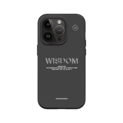犀牛盾SolidSuit手機殼 - iPhone 14 Pro - 【聯名設計款】 - WISDOM - WISESILVER