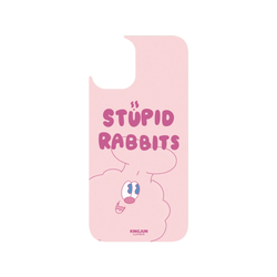 iPhone 16 Plus Clear Case（相機按鈕）  KINGJUN Hello STUPID RABBITS！