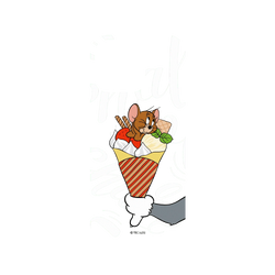 犀牛盾Mod NX手機殼 - iPhone 16 Pro - 【聯名設計款】 - 湯姆貓與傑利鼠 Tom and Jerry - 傑利鼠冰淇淋