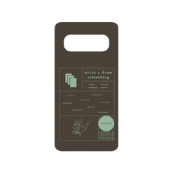 犀牛盾SolidSuit手機殼 - Samsung Galaxy S10 (4G) - 【聯名設計款】 - No Reason - write&draw something