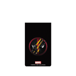 Google Pixel 7a 犀牛盾SolidSuit (MagSafe 兼容)聯名設計款防摔背蓋手機殼 迪士尼-漫威 Marvel - 死侍與金鋼狼-Logo