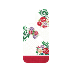 iPhone 16 Plus Clear Case（相機按鈕）  老屋顏 台灣花布