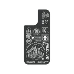 iPhone 17 Clear Case（相機按鈕）  KID KID野人2023 視覺合集