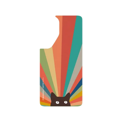 Samsung Galaxy S26 FE 犀牛盾SolidX (MagSafe 兼容)聯名設計款防摔背蓋手機殼 I Love Doodle - Cat Landscape - Imagination 貓的想像力