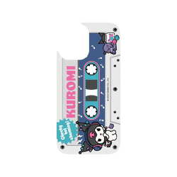 iPhone 16 Clear (MagSafe 兼容 & 相機按鈕)  Kuromi 酷洛米 復古錄音帶