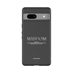犀牛盾SolidSuit手機殼 - Google Pixel 7a - 【聯名設計款】 - WISDOM - WISESILVER