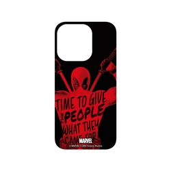 犀牛盾SolidSuit手機殼 - iPhone 14 Pro - 【聯名設計款】 - 迪士尼-漫威 Marvel - 死侍-It's Deadpool's Time
