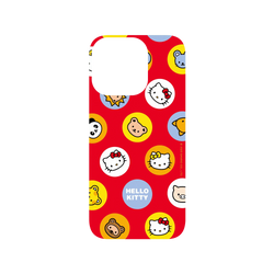 犀牛盾SolidSuit（相機按鈕）手機殼 - iPhone 16 Pro - 【聯名設計款】 - Hello Kitty - 動物好朋友