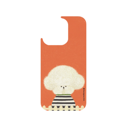 iPhone 14 Pro Clear  Seungyoun Kim 穿條紋T的小狗