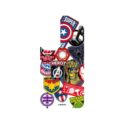 犀牛盾SolidSuit (MagSafe 兼容)手機殼 - Samsung Galaxy S24+ - 【聯名設計款】 - 迪士尼-漫威 Marvel - 漫威英雄-貼紙系列