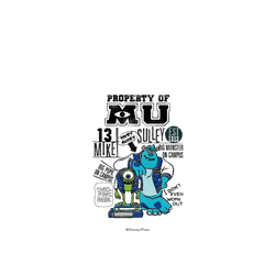 iPhone XS Max Mod NX  迪士尼-皮克斯 Monster University 復古風