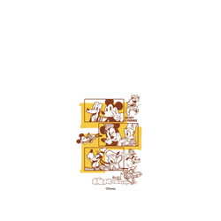 iPhone 17 Pro Mod NX -邊框背蓋組合 (相機按鈕)  迪士尼-米奇系列 朋友們的三連拍