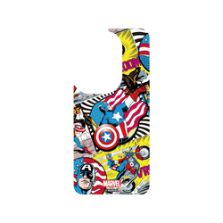 犀牛盾SolidSuit手機殼 - ASUS Zenfone 10 - 【聯名設計款】 - 迪士尼-漫威 Marvel - 美國隊長-漫畫風格