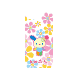 iPhone 17e Clear  花小兔 刺繡花朵