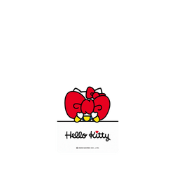 Galaxy S25 Ultra Clear Case (MagSafe 兼容)  Hello Kitty 遮臉系列-大大蝴蝶結