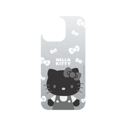 iPhone 16 Pro Max Clear Case（MagSafe 兼容 & 相機按鈕）  Hello Kitty 簡約系列-黑白造型