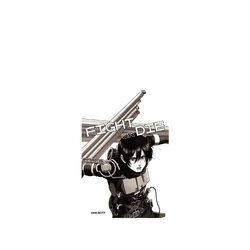 Galaxy S26 FE SolidX  進擊的巨人 Attack on Titan 米卡莎 (灰階)