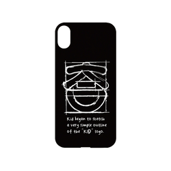 iPhone XS Mod NX Backplate  KID KID笑臉-草稿素描款