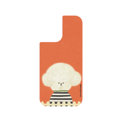iPhone 17 SolidX (MagSafe 兼容)  Seungyoun Kim 穿條紋T的小狗