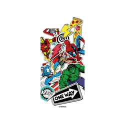 犀牛盾SolidSuit手機殼 - iPhone 7/8/SE2/SE3 - 【聯名設計款】 - 迪士尼-漫威 Marvel - 漫威英雄-美式貼紙系列